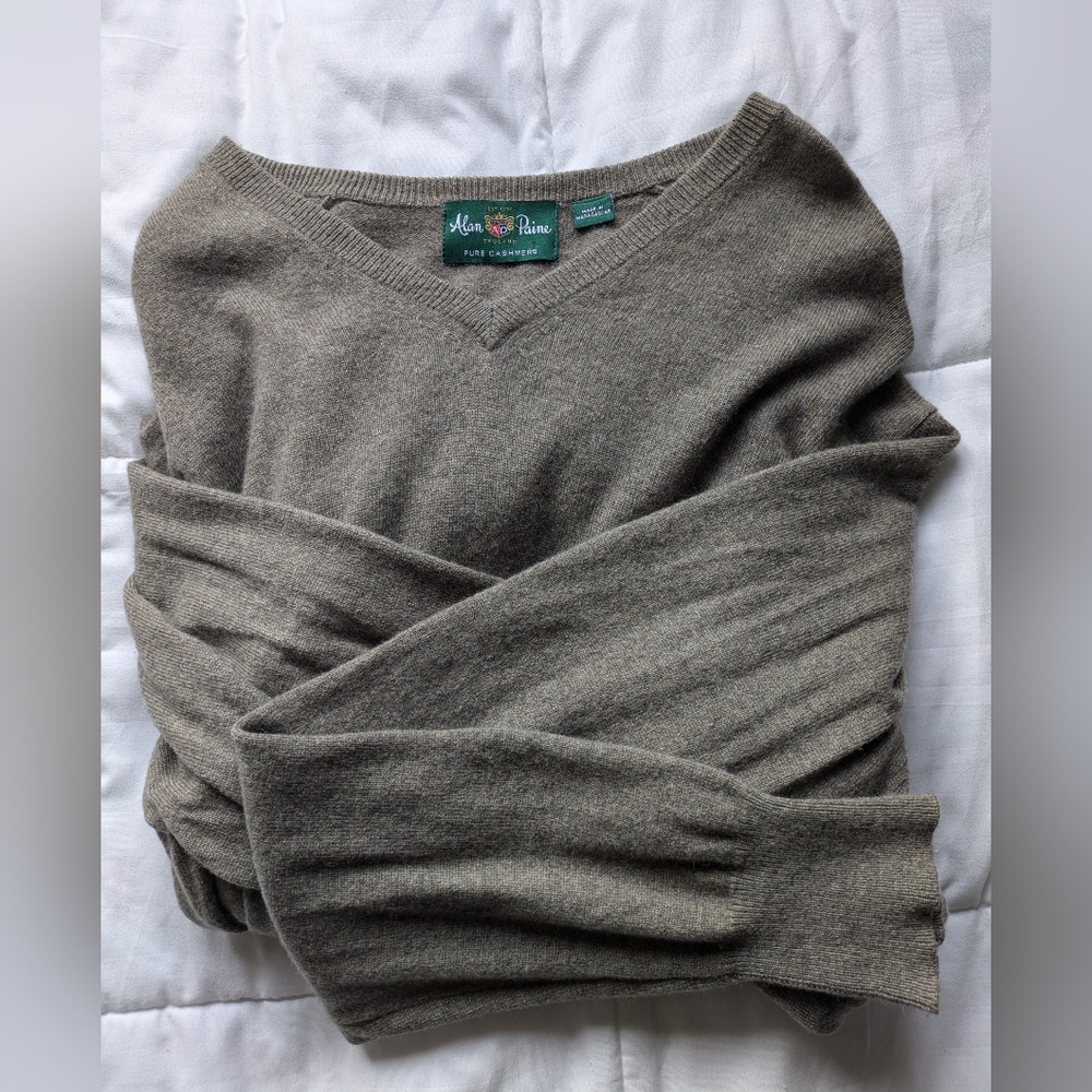 🎁💝 Alan Paine Cashmere Haddington Jumper